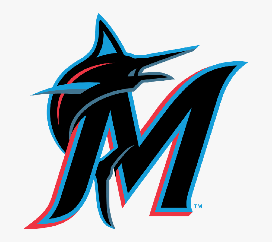 Miami Marlins New Logo 2019, Transparent Clipart