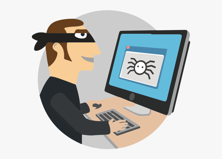 Hide My Wp - Hacker Flat Design Png, Transparent Clipart