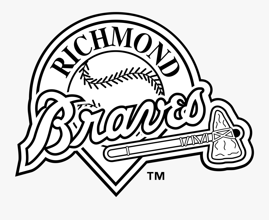 Richmond Braves Logo Png Transparent - Richmond Braves, Transparent Clipart