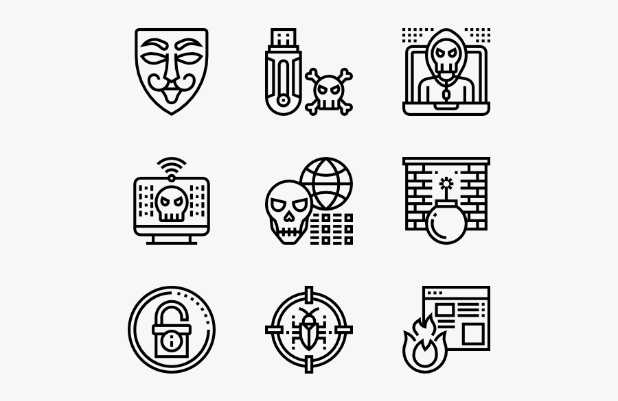 Hacker - Icono Academia, Transparent Clipart