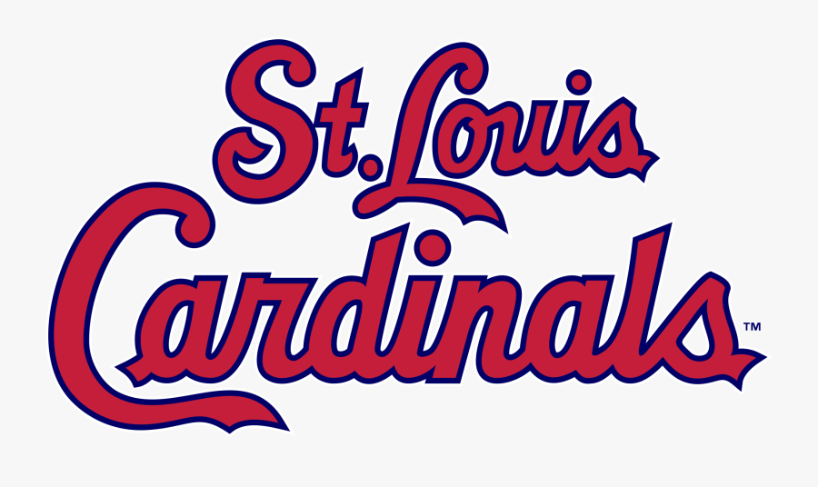 St Louis Cardinals Wordmark , Free Transparent Clipart - ClipartKey