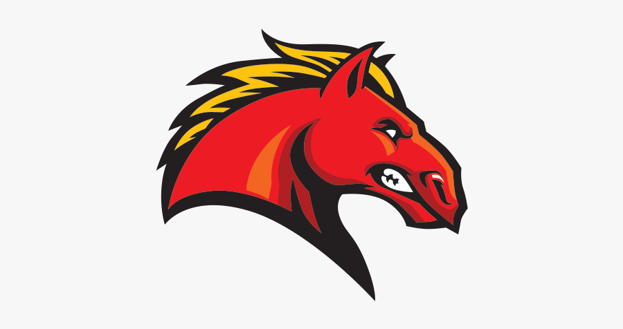 Mascot Drawing Head - Green Horse Logo, Transparent Clipart