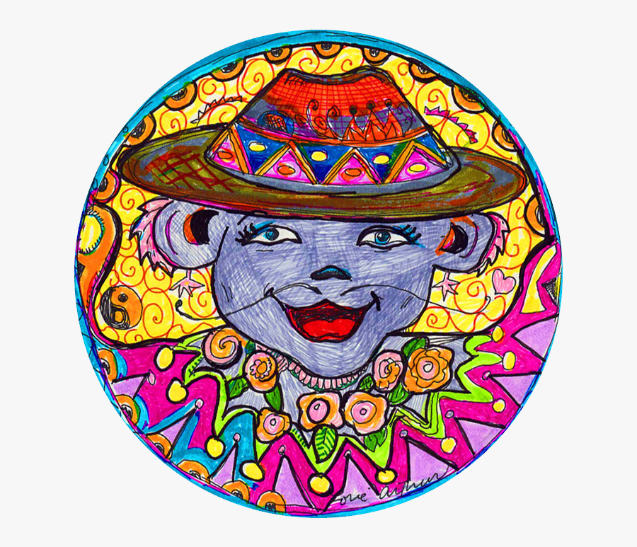 Image Of Sombrero Bearcat - Illustration, Transparent Clipart