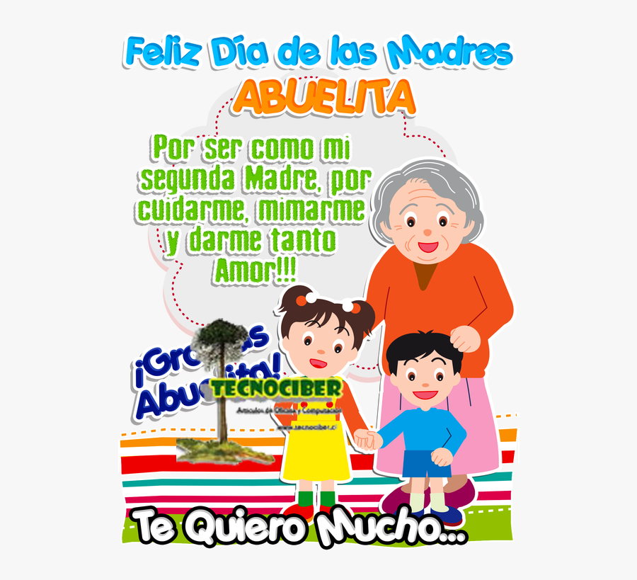 Diseños Mama - Dia De La Madre Abuelita, Transparent Clipart