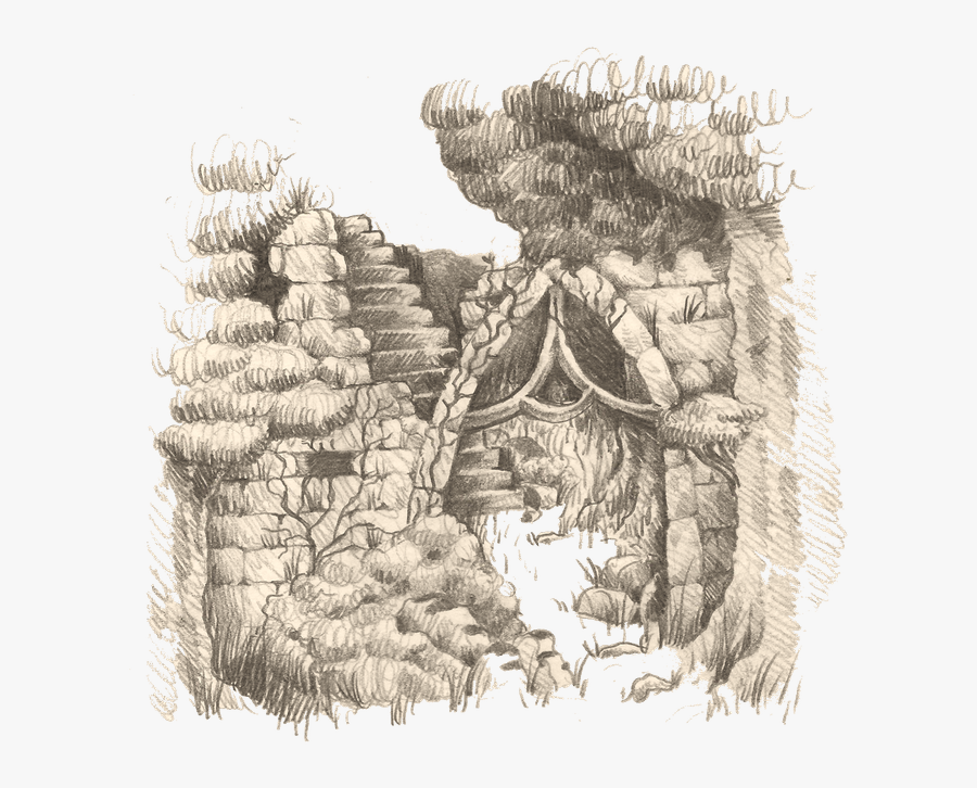 Sepia Drawing Tree - Sketch, Transparent Clipart