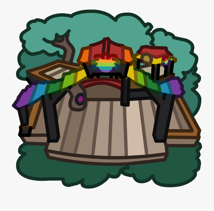 Club Penguin Wiki - Igloo Puffle Tree House Free Penguin Codes, Transparent Clipart