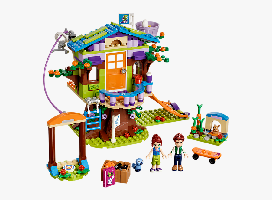 Lego Friends Mia's Tree House, Transparent Clipart