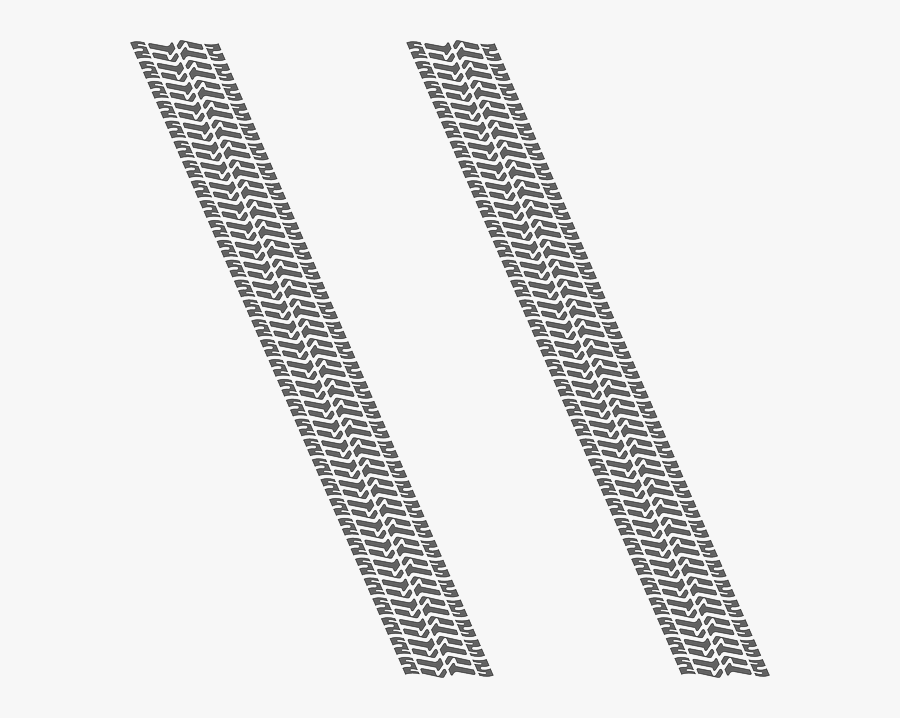 Tires Clipart Tread Marks - Transparent Background Tire Skid Marks, Transparent Clipart