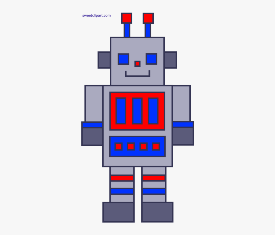 Robot Silver Clipart, Transparent Clipart
