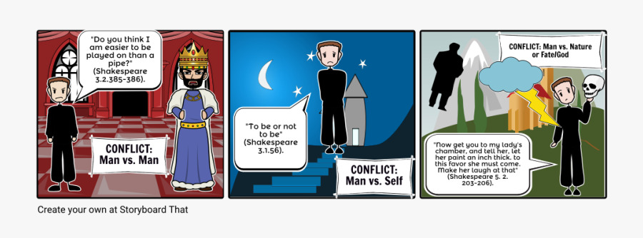 Conflicts In Hamlet, Transparent Clipart