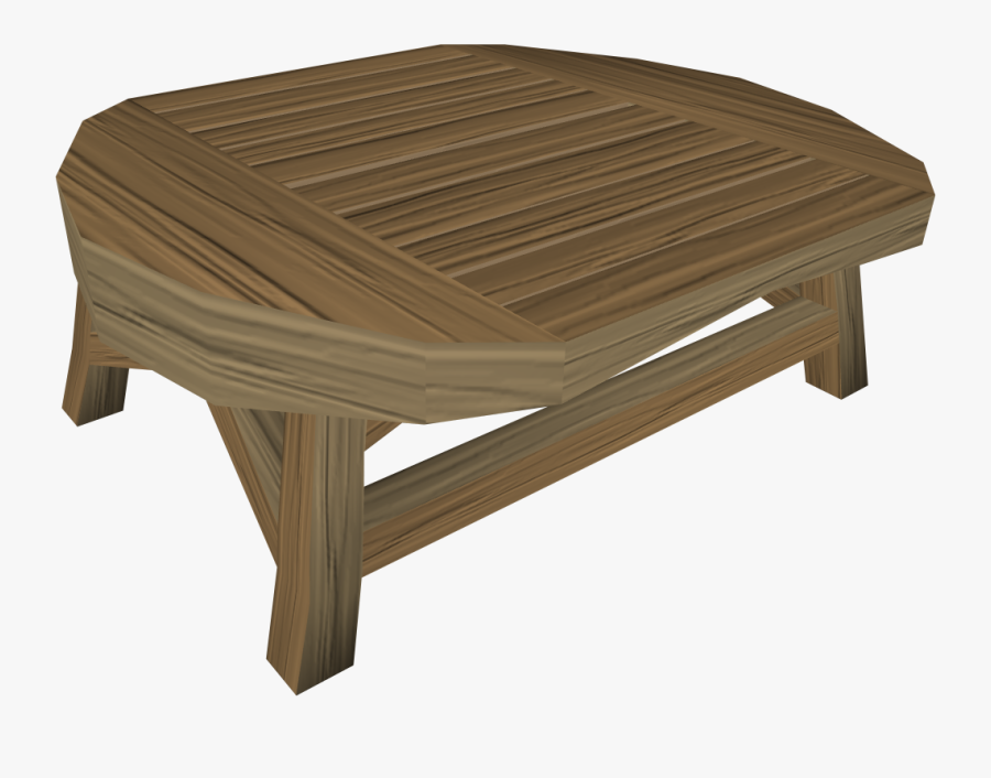 Oak Kitchen Table - Runescape Table, Transparent Clipart