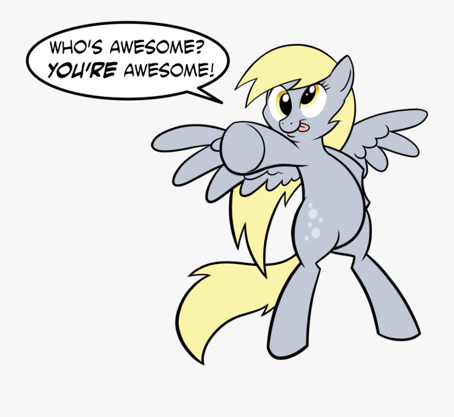Who"s Awesome You"re Awesome Rainbow Dash Pinkie Pie - Who's Awesome You Re Awesome, Transparent Clipart