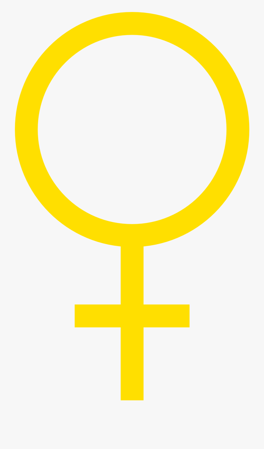 Female Symbol Vector - India Women's Rights Infographic, Transparent Clipart