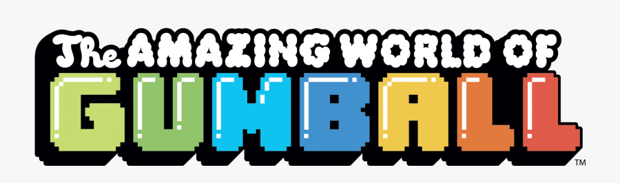 Amazing World Of Gumball Title, Transparent Clipart