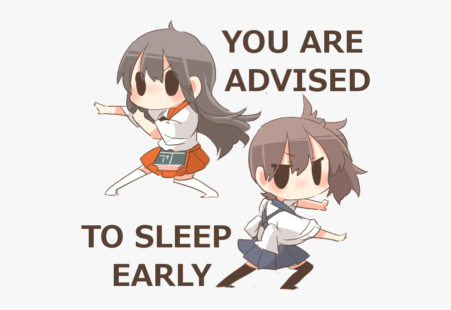 You Are Advised To - Go To Sleep Anime, Transparent Clipart