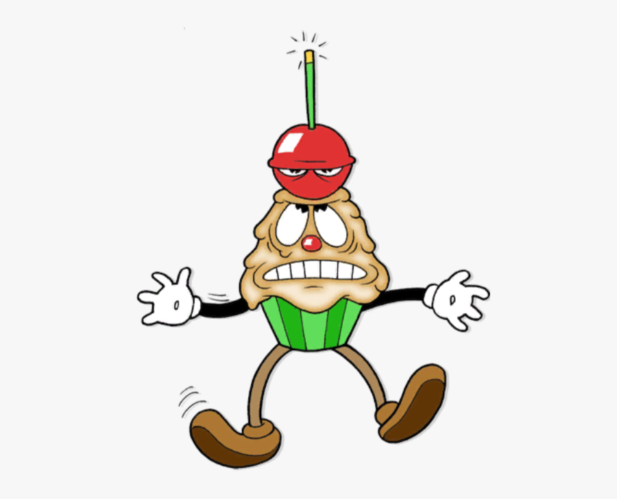 Cartoon,clip Character,graphics,art - Cuphead Dead, Transparent Clipart
