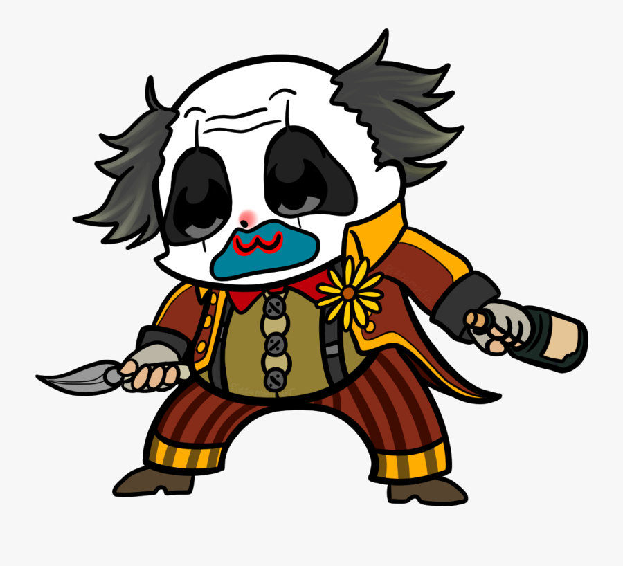 Pop Team Epic Clown Dead By Daylight, Transparent Clipart