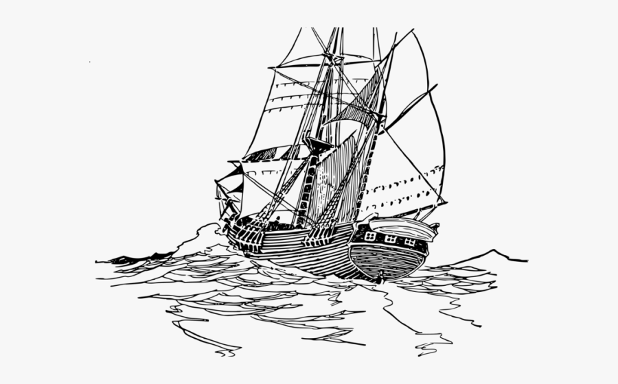 Ship Transparent Old, Transparent Clipart