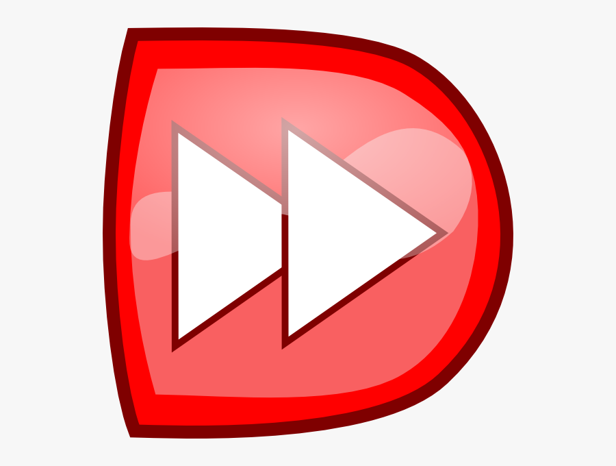 Forward Red Button Svg Clip Arts - Red Button Png Forward, Transparent Clipart