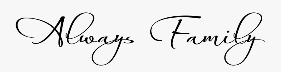 Clip Art Font Family By Scholtz - Calligraphy, Transparent Clipart