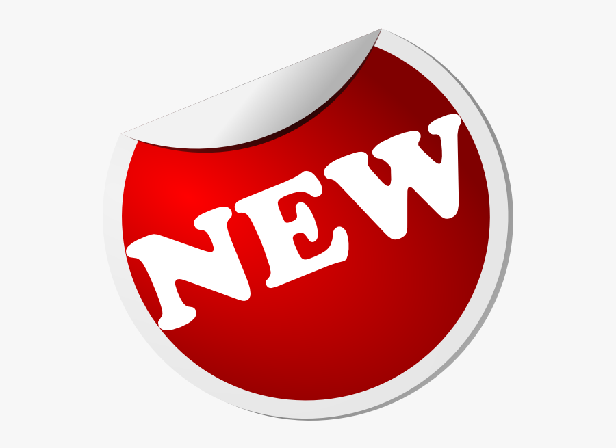 New Red Button Rotated Left Svg Clip Arts - New Red Button, Transparent Clipart