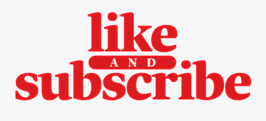 Subscribe Png Clipart - Logo Like And Subscribe, Transparent Clipart