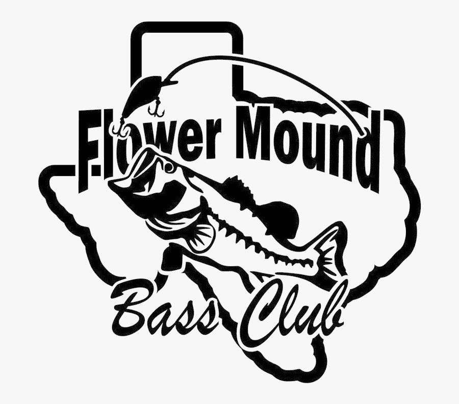 Bass Clipart Fishing Club - Club, Transparent Clipart
