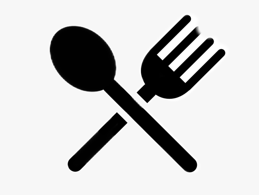 #cubiertos #platos #cuchillo #tenedor - Spoon And Fork Silhouette, Transparent Clipart