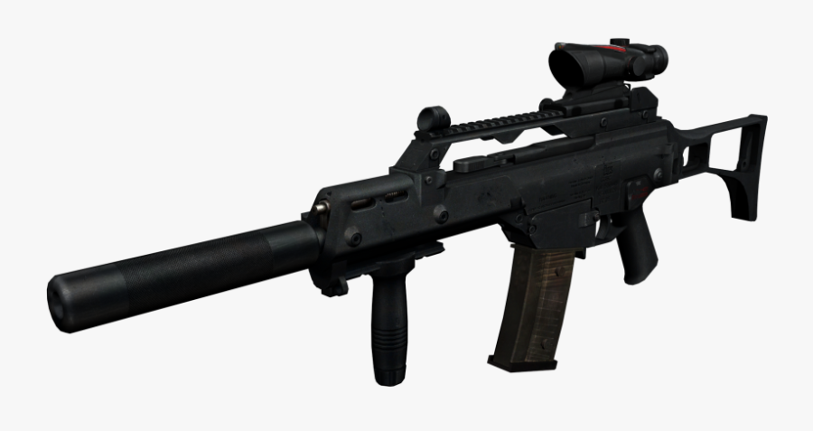 G36acog - Jing Gong G36 レール, Transparent Clipart