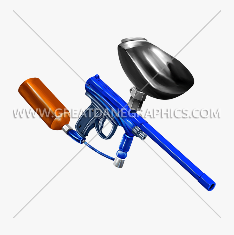 Paintball Clipart Paintball Gun - Paintball, Transparent Clipart