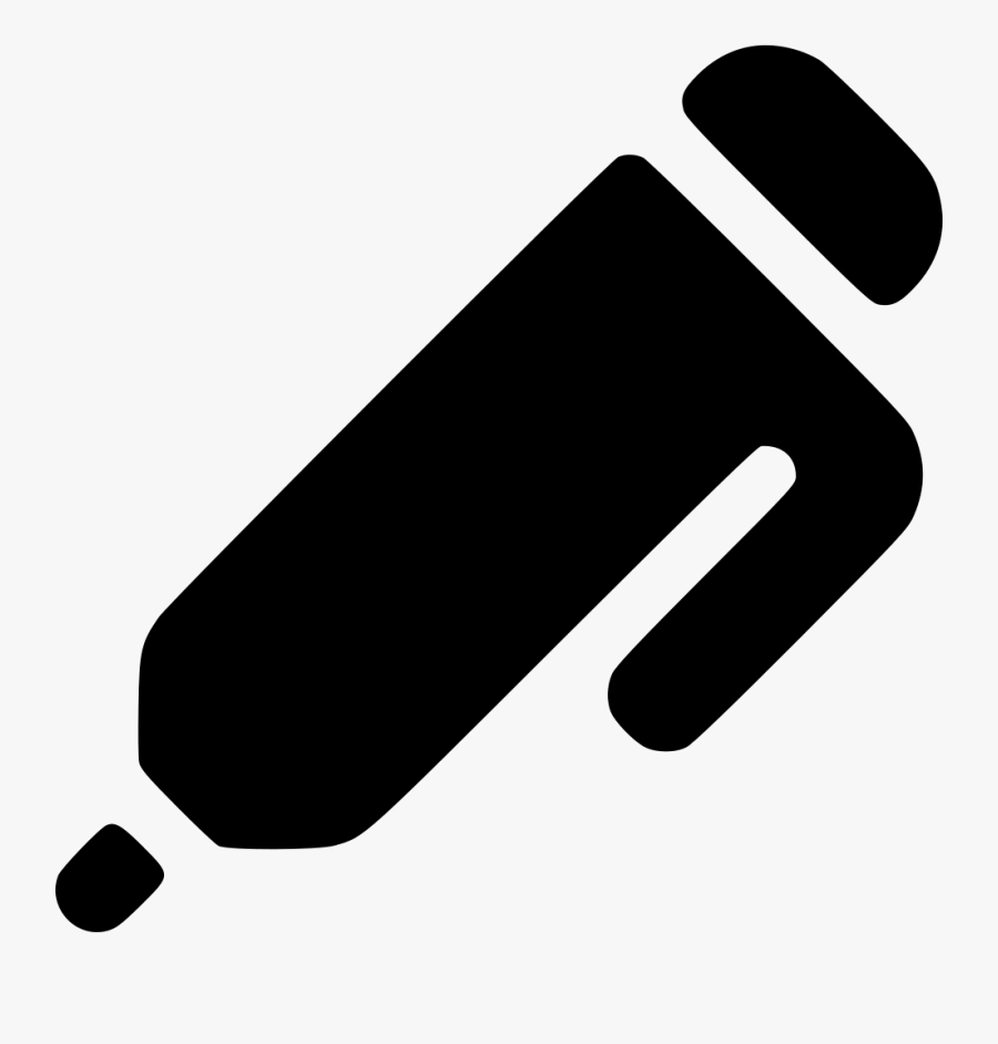 Tiptoe Clipart Pen - Edit Icon For Android, Transparent Clipart