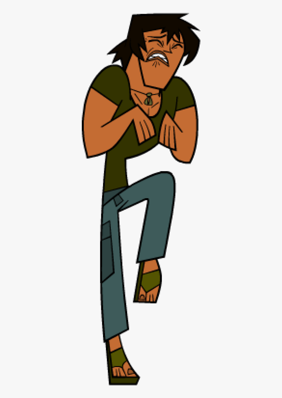 Total Drama Justin Fall, Transparent Clipart