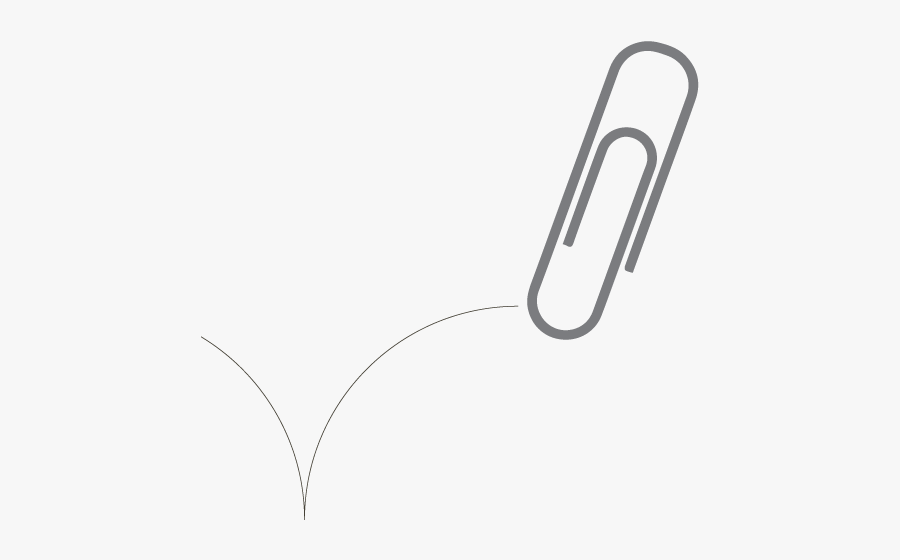 A Newborn Kangaroo Is About As Long As A Paperclip - Line Art, Transparent Clipart