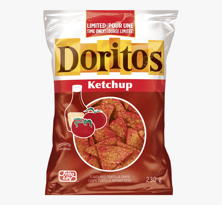 Transparent Dorito Png - Doritos Ketchup Canada, Transparent Clipart