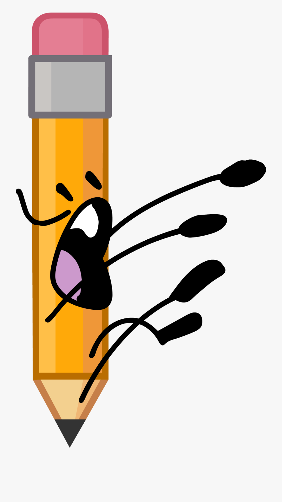 Pencil Clipart Current Resolution - Pencil Battle For Dream Island, Transparent Clipart