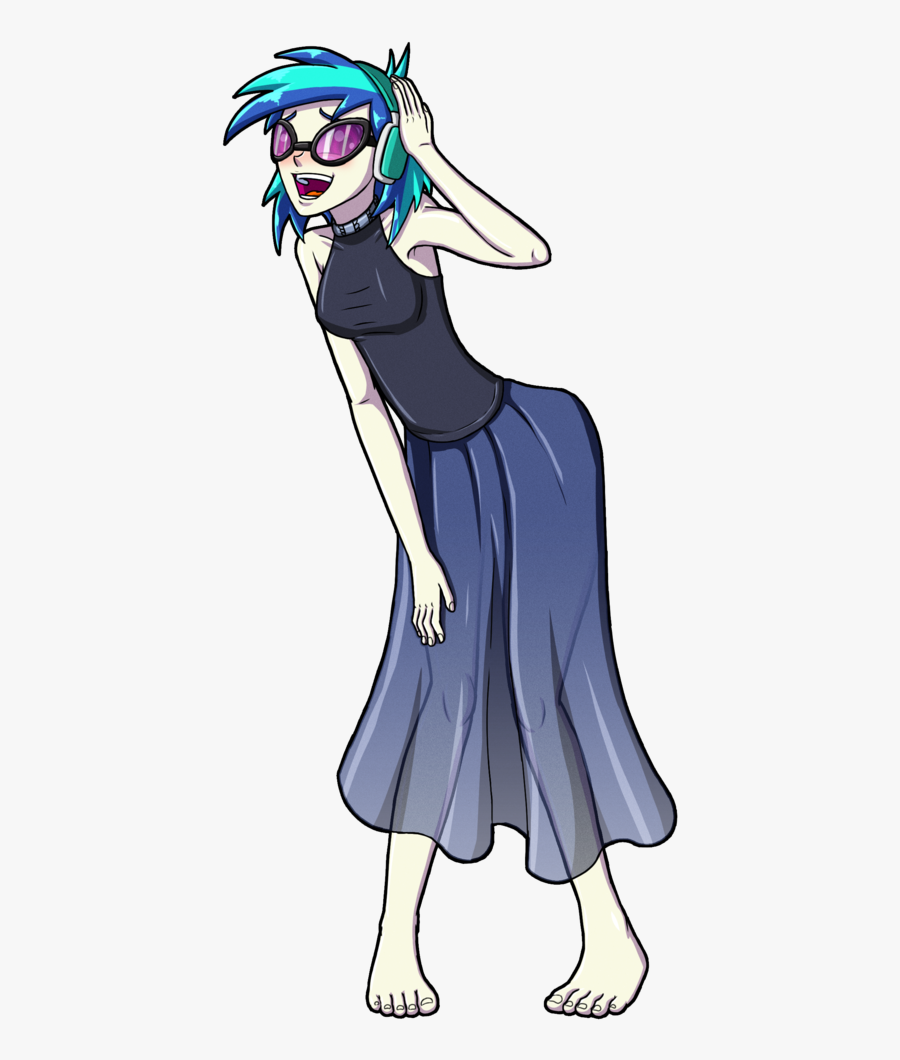 Artemis Polara, Barefoot, Clothes, Dj Pon 3, Dress, - Cartoon, Transparent Clipart