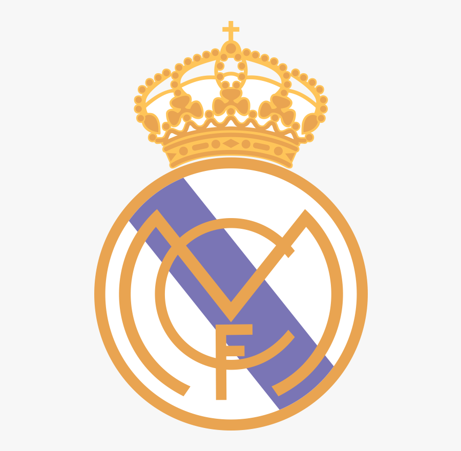 Transparent 20s Clipart - Real Madrid Escudo Png, Transparent Clipart