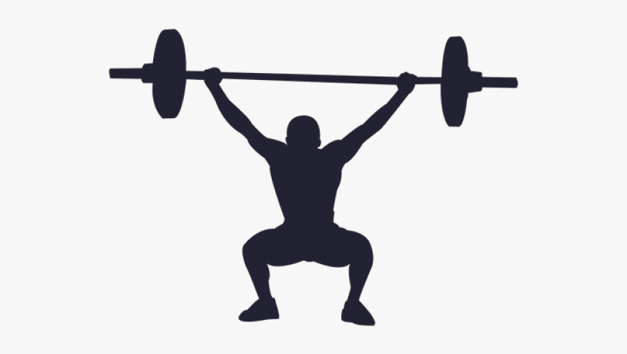 Weight Lifting Pictures - Weight Lifting Silhouette Png, Transparent Clipart