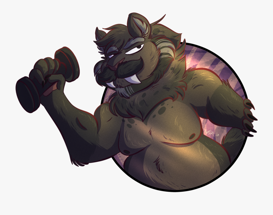Weight Lifter ) - Cartoon, Transparent Clipart