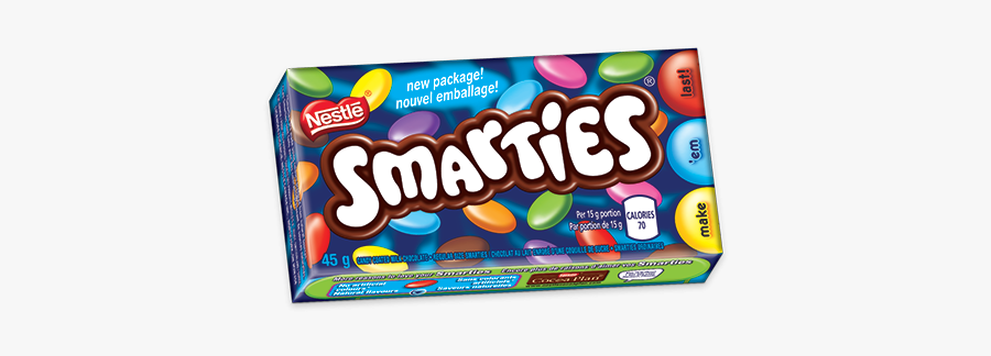 Smarties Box, Transparent Clipart