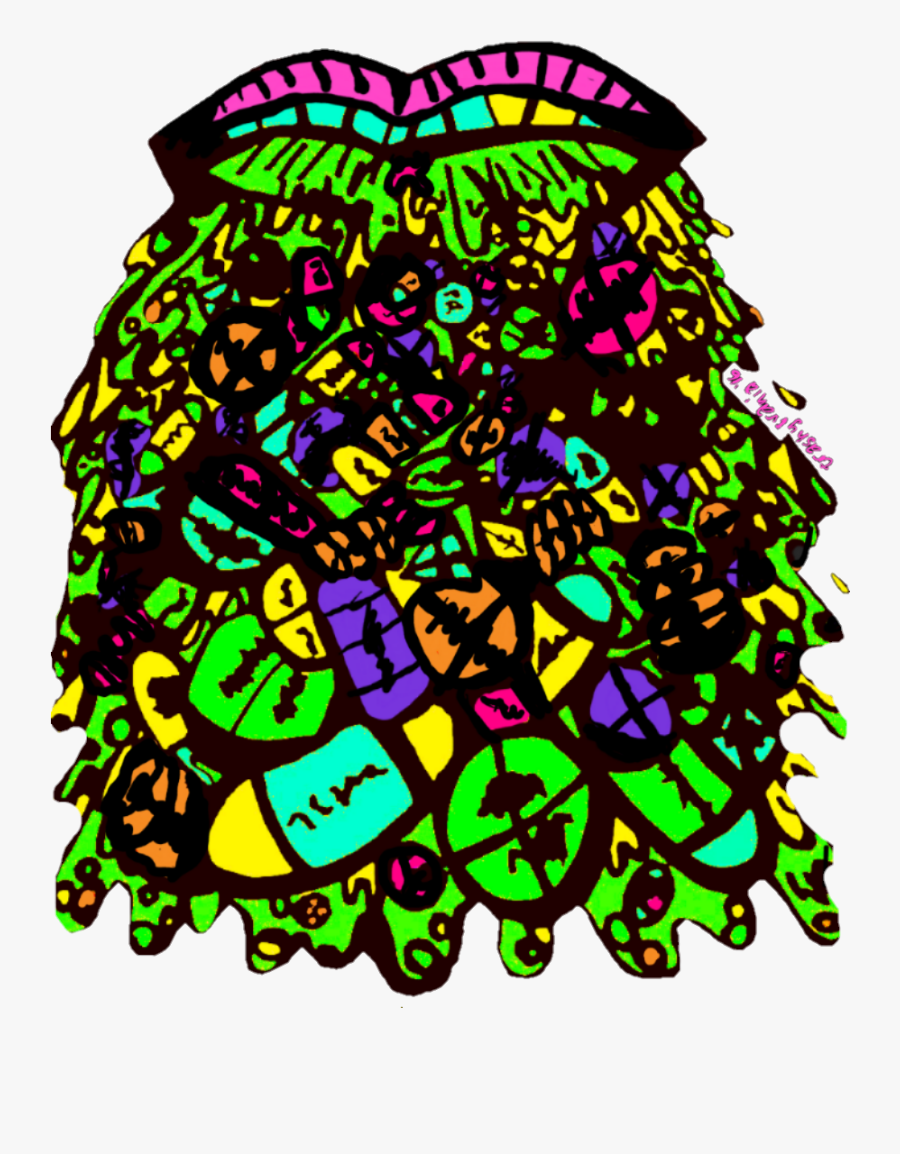 Pill Clipart Transparent Tumblr - Stained Glass, Transparent Clipart