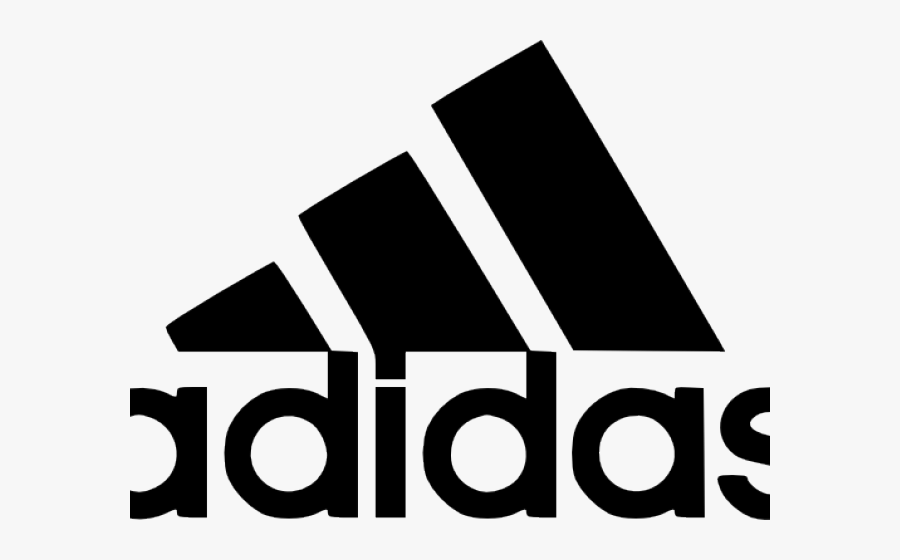 Black Adidas Logo Transparent, Transparent Clipart