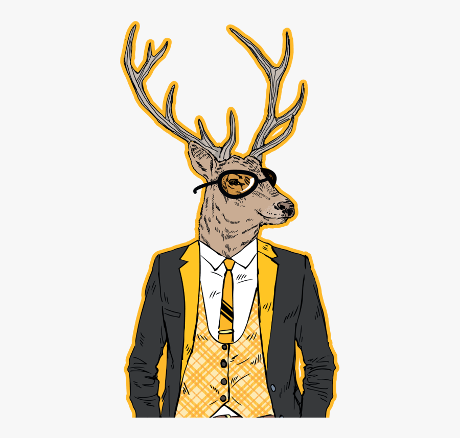 Antler, Transparent Clipart