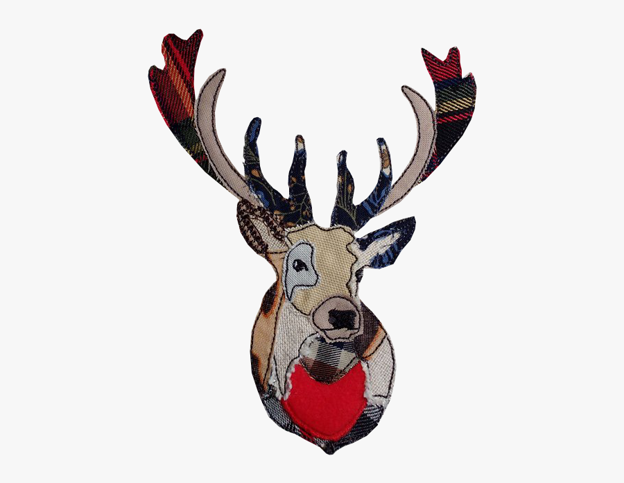 Stag Head Png, Transparent Clipart