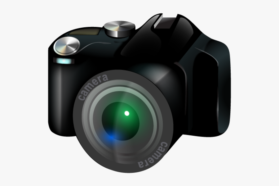 Camera Icon 3d Png, Transparent Clipart