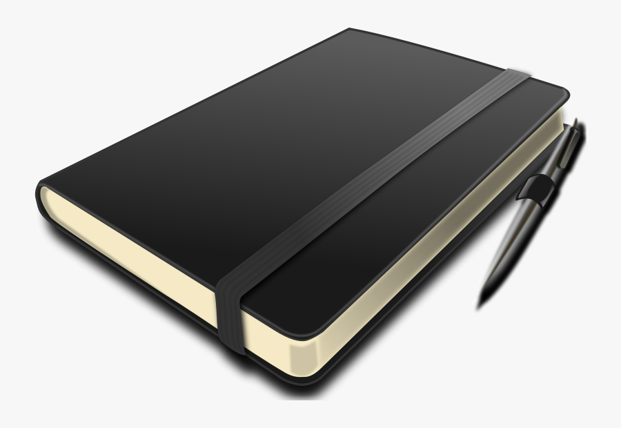Notebook - Pen And Notebook Clip Art, Transparent Clipart