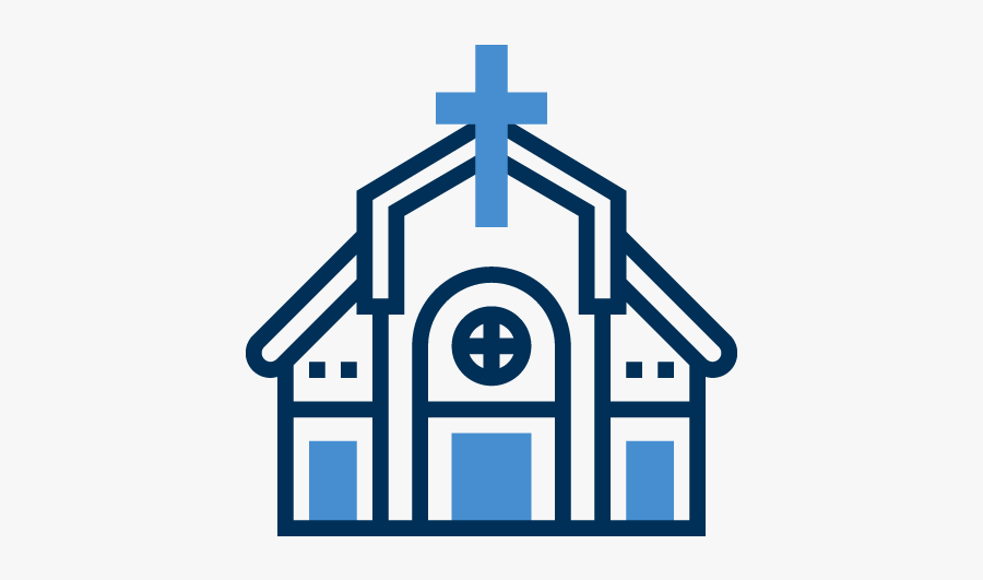 Ministry Icon - Cross, Transparent Clipart