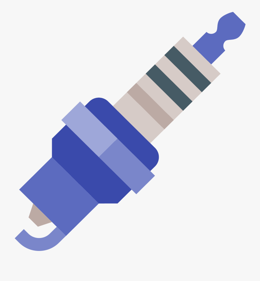 It"s A Logo For A Spark Plug, Transparent Clipart