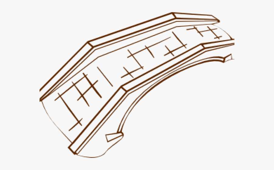 Bridge Clipart Transparent Background - Bridge Symbol On Map, Transparent Clipart