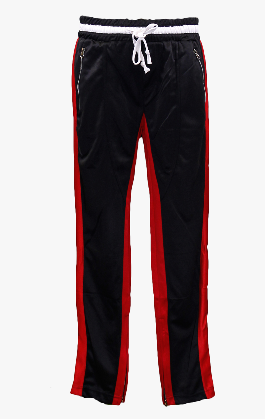 Red And Black Odd Culture Joggers/pants - Strange Pants Transparent Background, Transparent Clipart